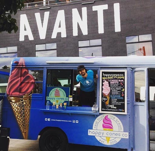 Happy Cones Truck at Avanti